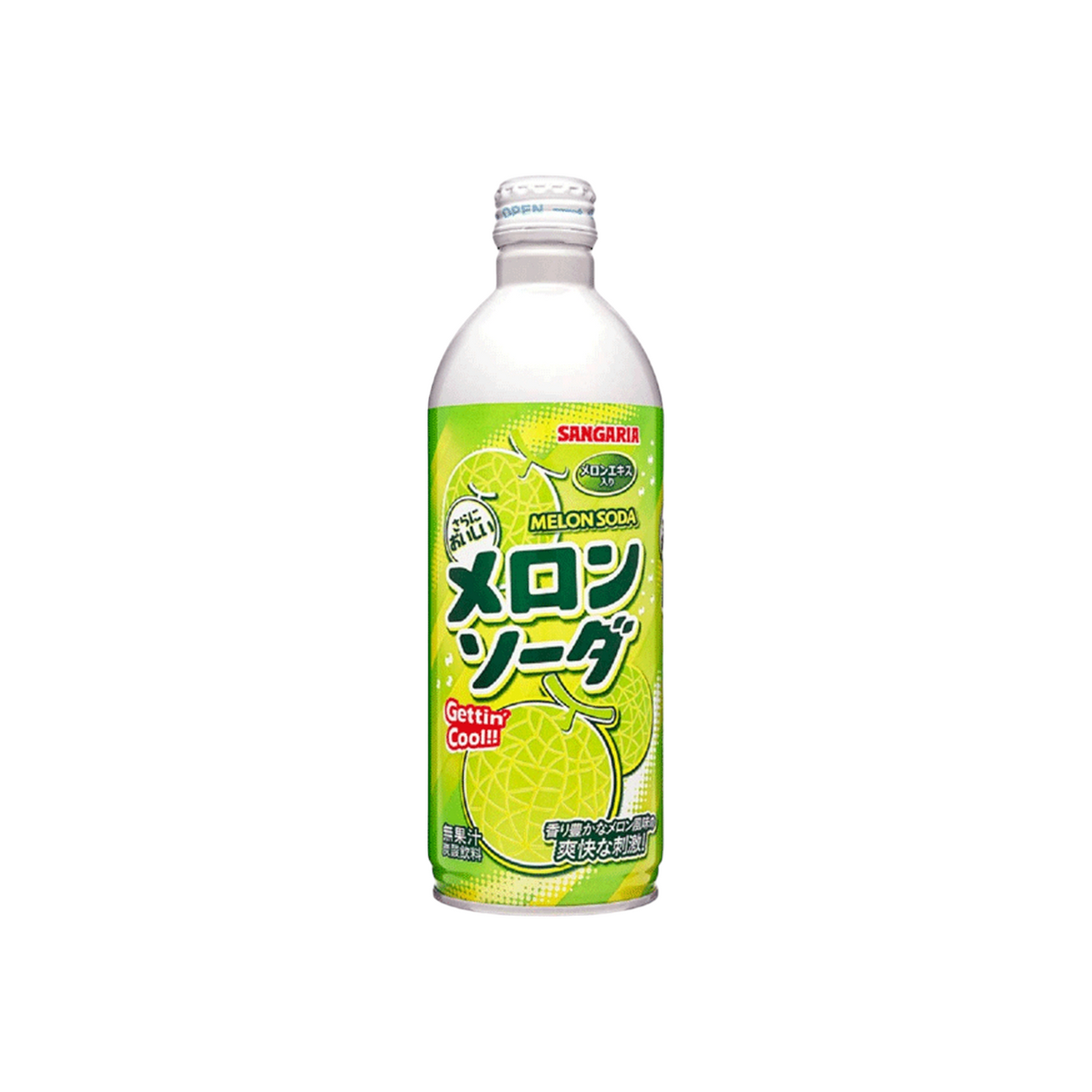 SANGARIA Ramune -Melon (24x500mL)  {Exp.Dec-2024}