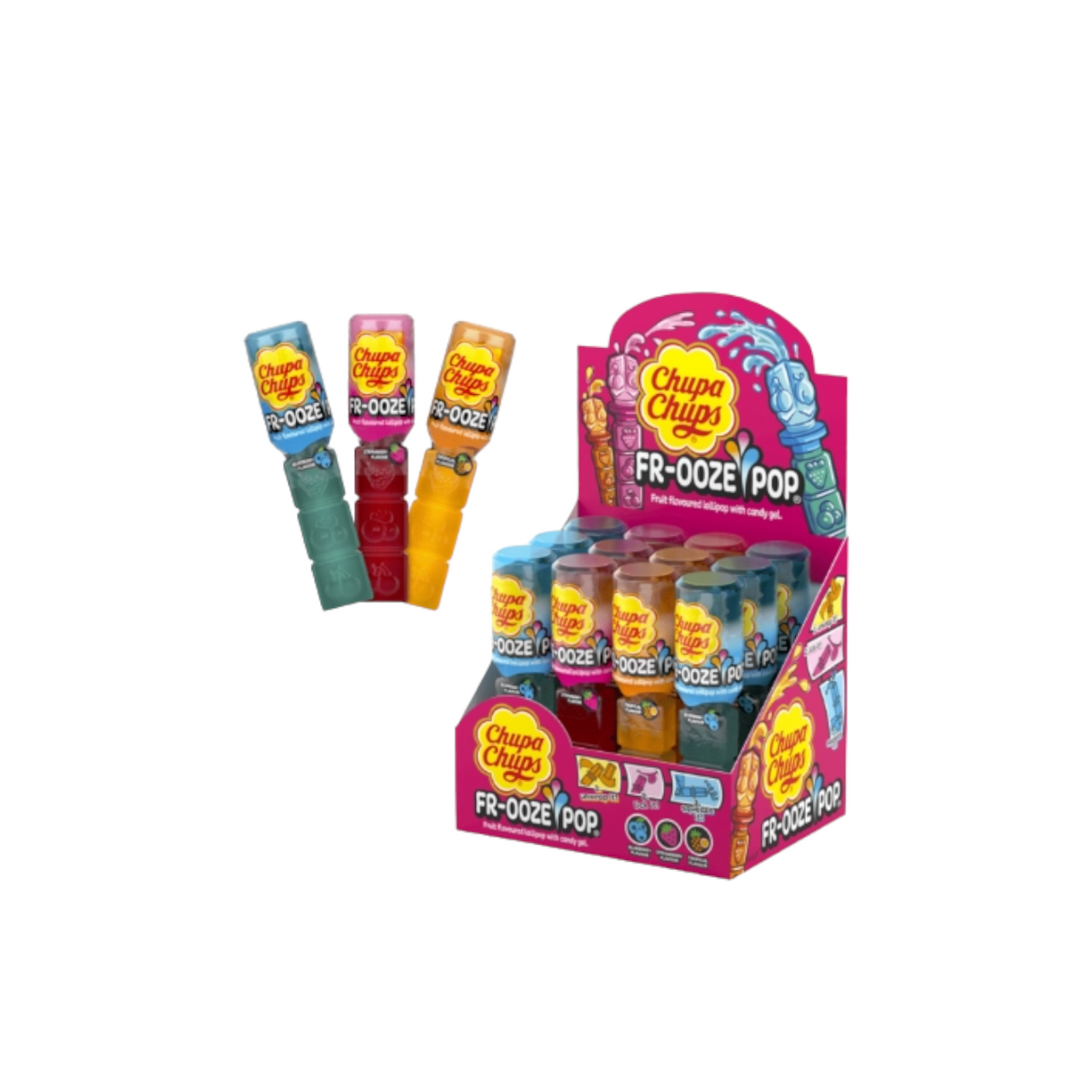 Chupa Chups Fr-ooze Pop (12x26G)