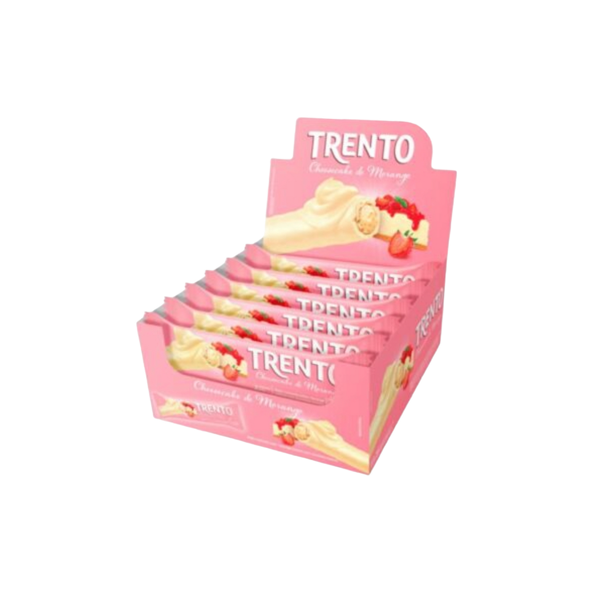 Trento Wafer Rolls - Strawberry (16x32G) {Exp.Nov-2024}