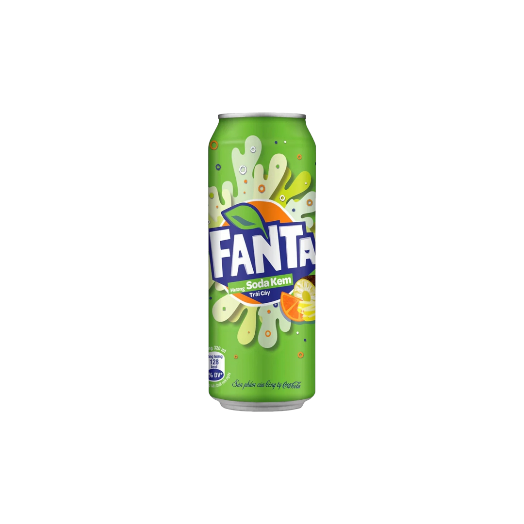 Fanta Cream Soda (24x320mL)