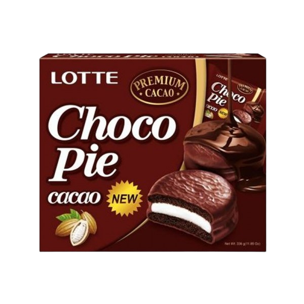 Lotte Choco Pie Cacao (8x336G) {Exp.Dec-2024}