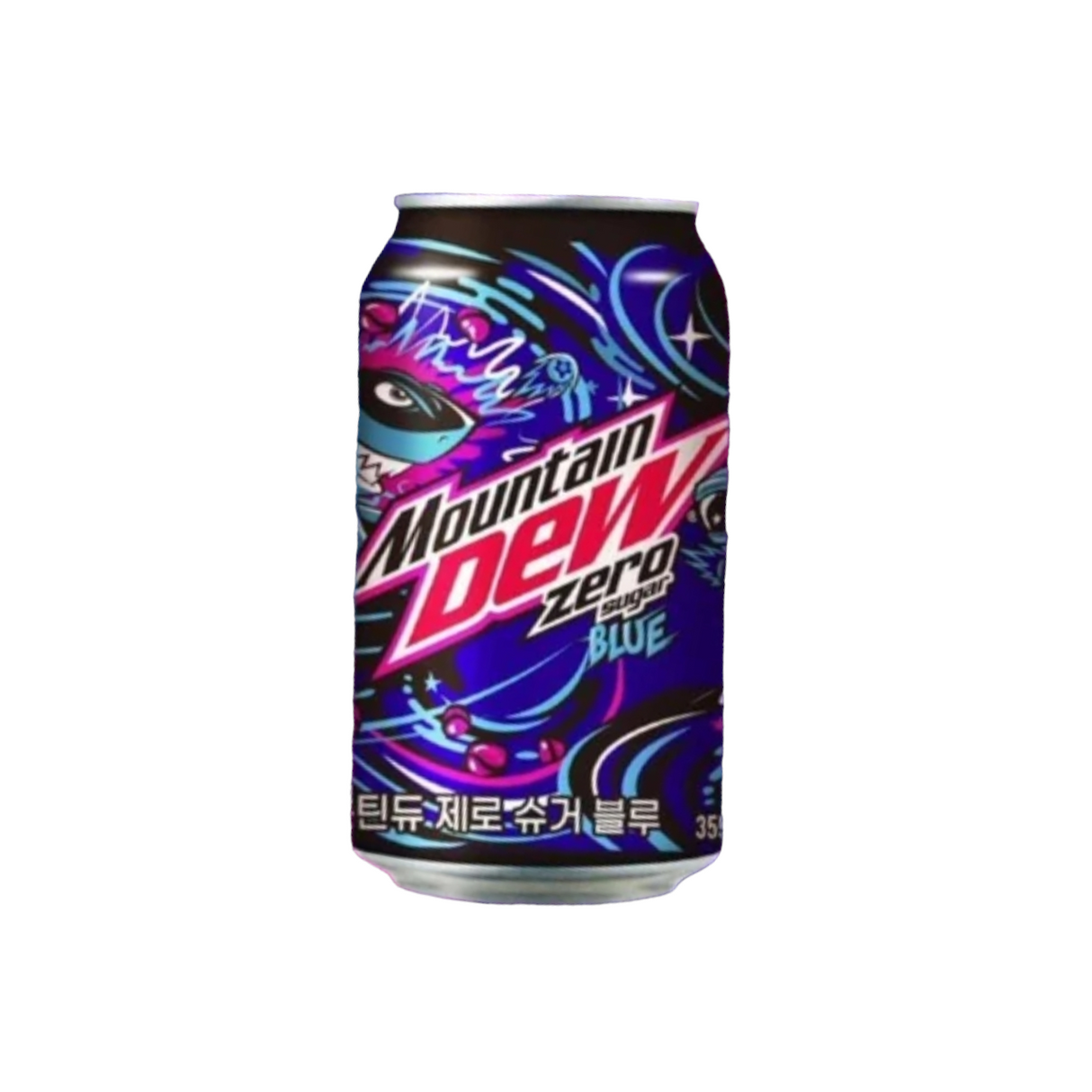 Mountain Dew Blue Zero Sugar - Lemon and Black Raspberry (24x355mL)