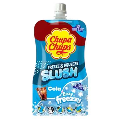 Chupa Chups Slush Pouch Cola (12x250mL)