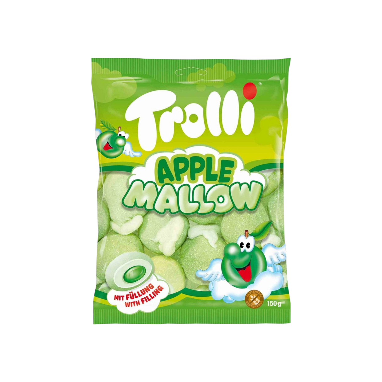 Trolli Apple Mallow Star (8x150G)