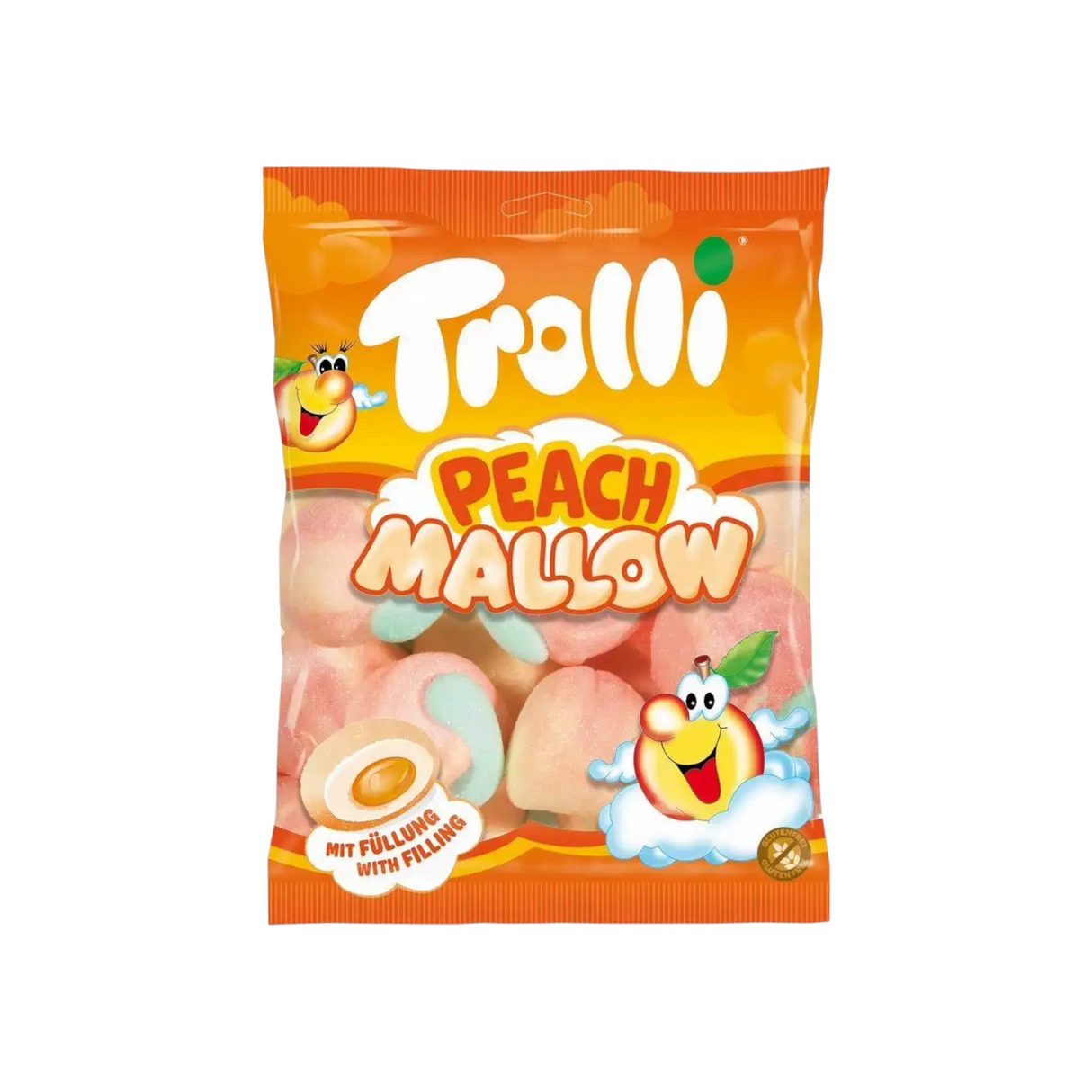 Trolli Peach Mallow Star (8x150G)