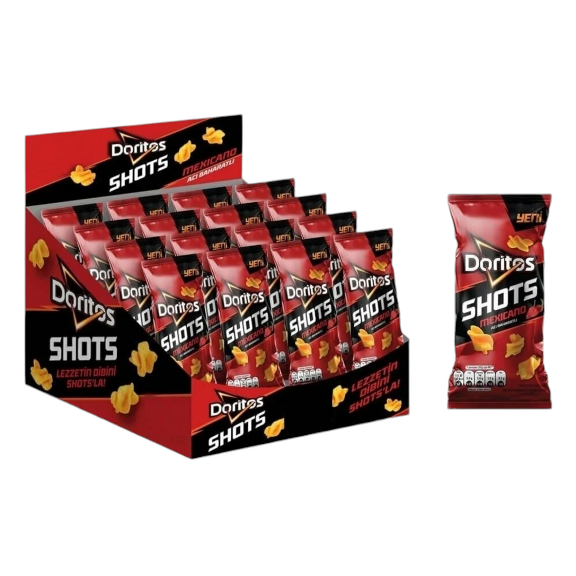 Doritos Shots Mexican (18x30G) {Dec252025} Candy Club Canada